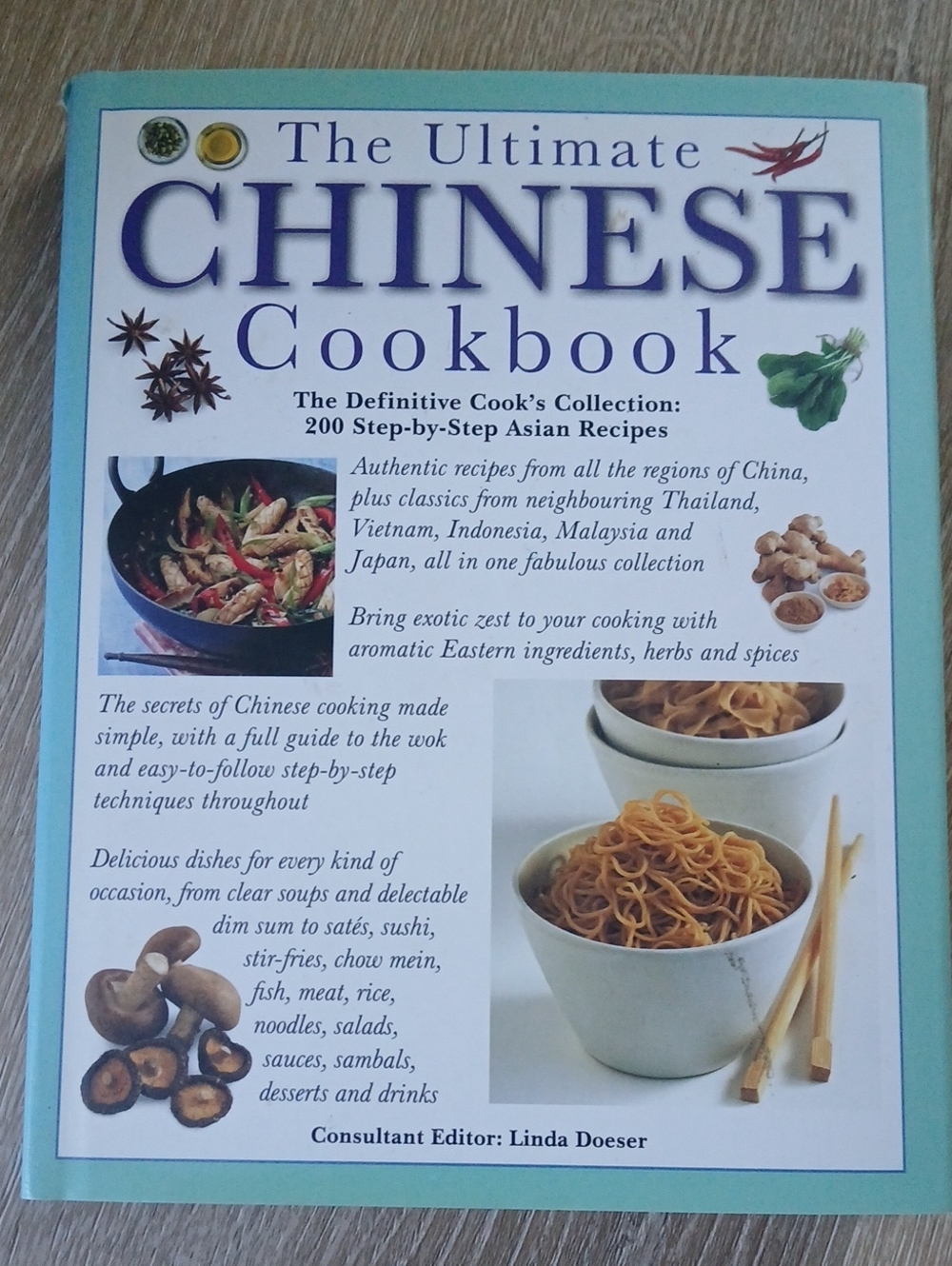 The Ultimate Chinese Cookbook 200 Step-by-step Asian Recipes 1997 Linda Doeser